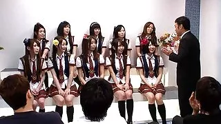 Uncensored JAV Swinger Orgy with 10 College Girls and Many Guys