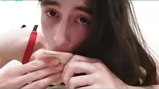 Ass To Mouth, British Sex, Crossdresser, Dress, Panties, Train