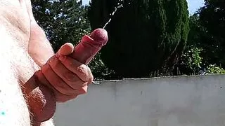 Handjob and cum
