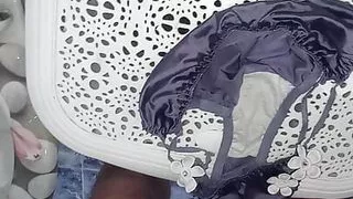 Stepsister panties cum