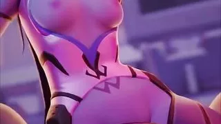 Pushing Hard Dick In Widowmakers Tight Snatch