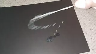 Squirting Sperm! Crazy! POOL of cum!