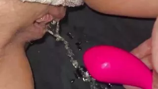 Wife Laura Masturbation Squirt