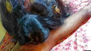 Bhabhi giving deepthroat blowjob and seducing her dever before hard sex