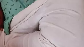 Mallu girl wearing dress in hostel room