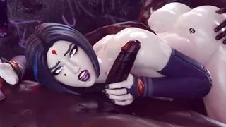 Raven Getting Hard BBC