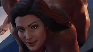 She Loves Getting Her Ass Slaped Before It Gets Filled Up With A Big Cock