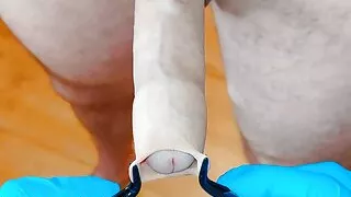 CFNM Nurse Part 3: Foreskin Stretching Treatment (Milking-time)