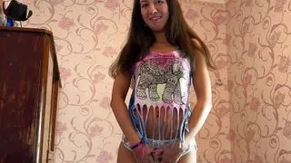 Step sister came to my room and asked me to fuck her