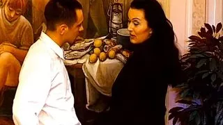 Italian milf gets fucked until she cums like a slut sc 4