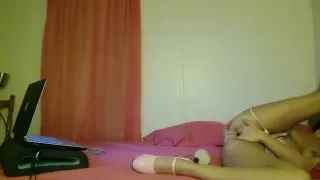 Two dildos at once - CamWhoreVids