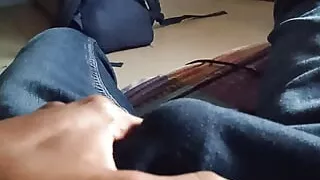 Jim got an erection!