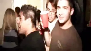 Coed teen fucking dick in frat house