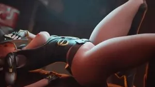 Ashe Riding Dick Like A Good Cowgirl