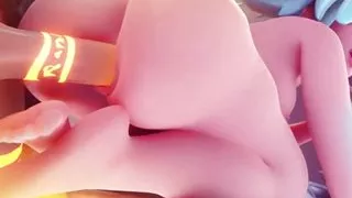 Tight Slut Getiing A BIG Creampie By Demon