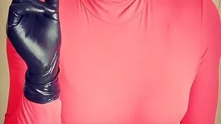 Smoking Tease With WInston Slim 100s.