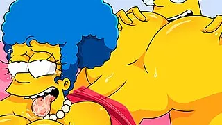 The neighbor's lover! Fucking the hot neighbor - The Simptoons