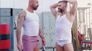 TRAILERTRASHBOYS Daddy Drew Sebastian Barebacks Cole Connor