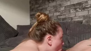 AMATEUR TEENAGER Sucking Cock!