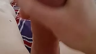 My girlfriend threw off a photo of her ass with a black dick inside, I already started to masturbate on her imagining my