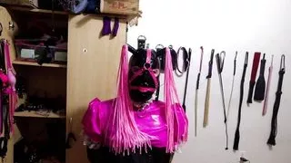 New latex hood-wig