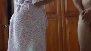 I Surprise My Partner Masturbating With A Jar, I Give Him My Tight Pussy Until He Cum!