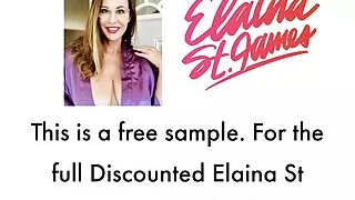 Soapy Shower Dildo Ride Elaina St James