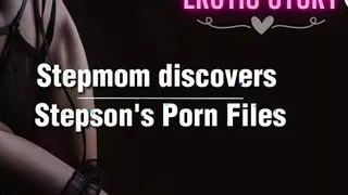 Stepmom discovers Stepson's Porn Files