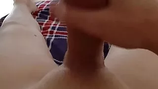 Young guy jerking off his hard cock  #17