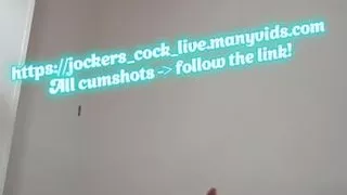 18 year old Russian knows how to masturbate his big penis well  #17