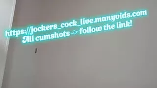 It's hard to be born with a big and thick dick because he constantly needs to be masturbated  #17