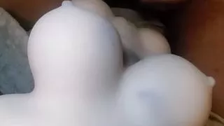 Uncut BBC fucks Sex Doll