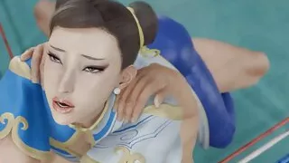 Street Fighter - Chun-Li Gym Workout (Animation with Sound)