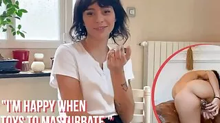 Ersties - Amateur Babe Toys Her Pussy With a Glass Dildo