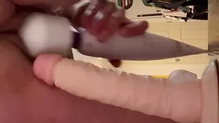 FTM cums after a few days of buildup