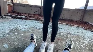 Day 18 from 20 - Cumming on my airforces and not cleaning them