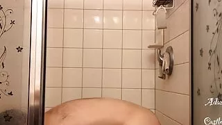 Morning Shower Voyeur Fun