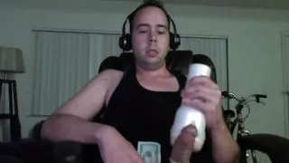 Filling A Condom With Cum Twice From My Large Dick