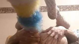 Sexy boy plumeaux  anal