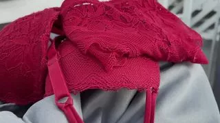 Morning sex with a beauty from the club - cum on her ass