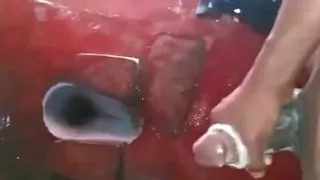 Indian desi boy Masturbation in nasty toilet using shampoo, big bangla boysex, handjob gaysex, gandu ki mut marna cum x