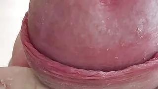 Cumshot close up.