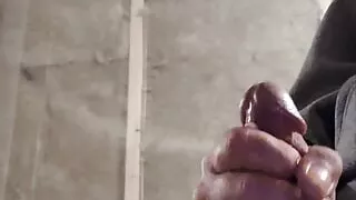 Jerking in the basement