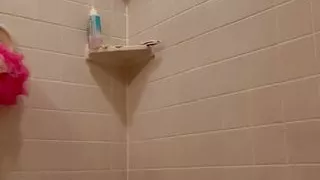 Peeing in the shower