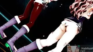 mmd r18 zala pola sexy bitch small tits want to play with daddy small dick 3d hentai