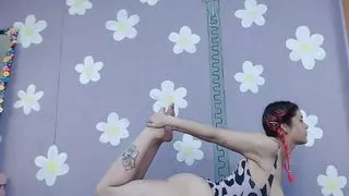 Yoga Workout Beginner Livestream Flashing Nip Slip Venezuelan