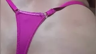 A cute red thong that my big ass friend wears.