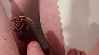 Cum tribute to ChastityCage