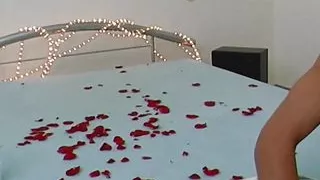 A naughty brunette girl from Germany gets banged hard