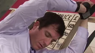 Cindy Slips Out Of Her Work Clothes And Fucks This Guy At